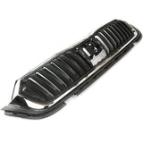 Front Bumper Grille Complete with Chrome Surround for Skoda Octavia mk4