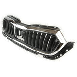 Front Bumper Grille Complete with Chrome Surround for Skoda Octavia mk4