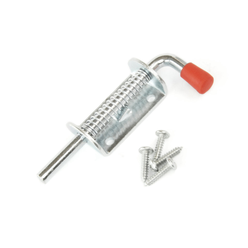 Heavy Duty Spring Loaded Sliding Latch Drop Bolt Trailer Gate Shed Doo ...