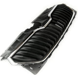 Front Bumper Grille Complete with Chrome Surround for Skoda Fabia mk3 2018 - 2021