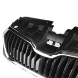 Front Bumper Grille Complete with Chrome Surround for Skoda Fabia mk3 2018 - 2021