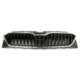 Front Bumper Grille Complete with Chrome Surround for Skoda Fabia mk3 2018 - 2021