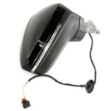 Black Complete Full Door Wing Mirror Right Drivers Side for VW Tiguan mk2