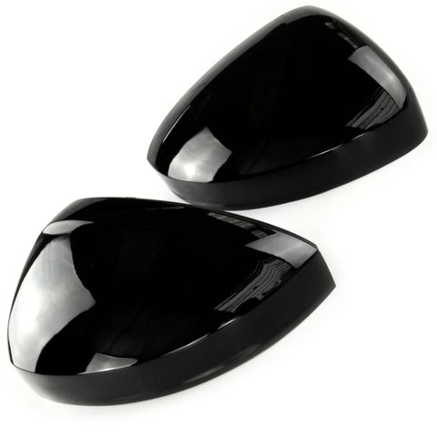 For VW Tiguan mk2 Gloss Black Door Wing Mirror Covers Caps Pair Left and Right