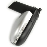 Reflex Silver Full Door Wing Mirror Right Drivers Side for VW Touran 2010-15