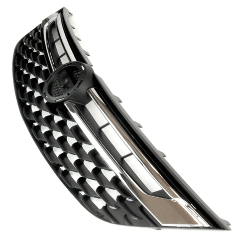 Chrome Black Front Bumper Grille Complete for Vauxhall Astra K