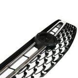 Chrome Black Front Bumper Grille Complete for Vauxhall Astra K
