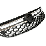 Chrome Black Front Bumper Grille Complete for Vauxhall Astra K
