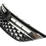 Chrome Black Front Bumper Grille Complete for Vauxhall Astra K