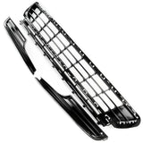 VW Golf mk7 All Gloss Black Front Bumper Grilles Kit
