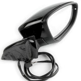 Painted Black Full Door Wing Mirror Right Drivers Side for VW Passat B7