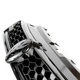 All Gloss Black VW Polo 6r 6c 2014> TDI Honeycomb GTI Style Front Grille