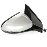 Silver Complete Door Wing Mirror Right Drivers Side to Fit VW Polo mk6 2018 - 2024