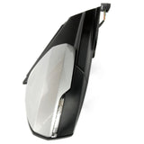 Silver Complete Door Wing Mirror Right Drivers Side to Fit VW Polo mk6 2018 - 2024