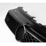 All Gloss Black VW Polo 6r 2009-2013 TDI Honeycomb GTI Style Front Grille