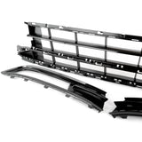 VW Passat B8 All Gloss Black Front Lower Bumper Grilles Set
