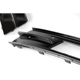 VW Passat B8 All Gloss Black Front Lower Bumper Grilles Set