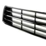 VW Caddy mk4 Van 2016 - 2020 All Gloss Black Front Bumper Grilles and Fog Covers Full Kit