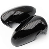 Vauxhall Corsa D E  2006-2019 Wing Mirror Covers Caps Pair Left Right Side Painted Black Sapphire