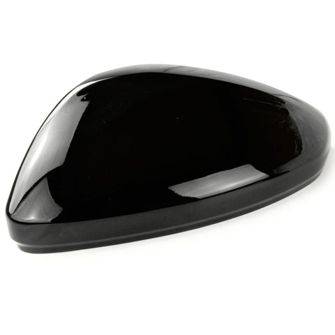 Gloss Black Door Wing Mirror Cover Left Passenger Side to fit Vauxhall Corsa F
