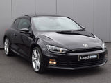 VW Scirocco Deep Black Wing Mirror Cover Cap Left Passenger Side