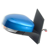 Ford Focus mk2 Complete Full Wing Mirror Right Drivers Side Vision Blue