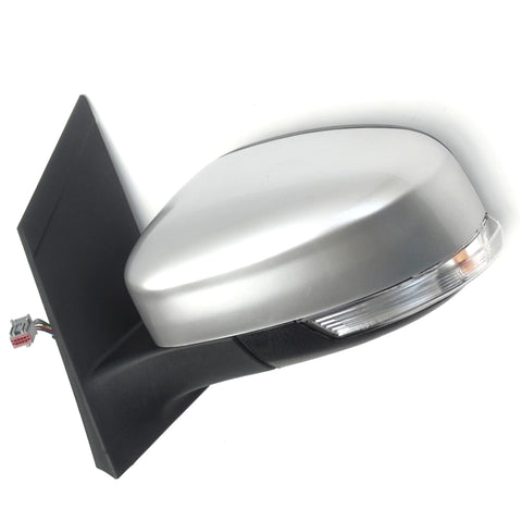 Ford Focus mk2 Complete Full Wing Mirror Left Passenger Side Moondust Silver