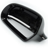 Audi A3 Q3 A4 A5 A6 Black Door Wing Mirror Cover Left Passenger Side