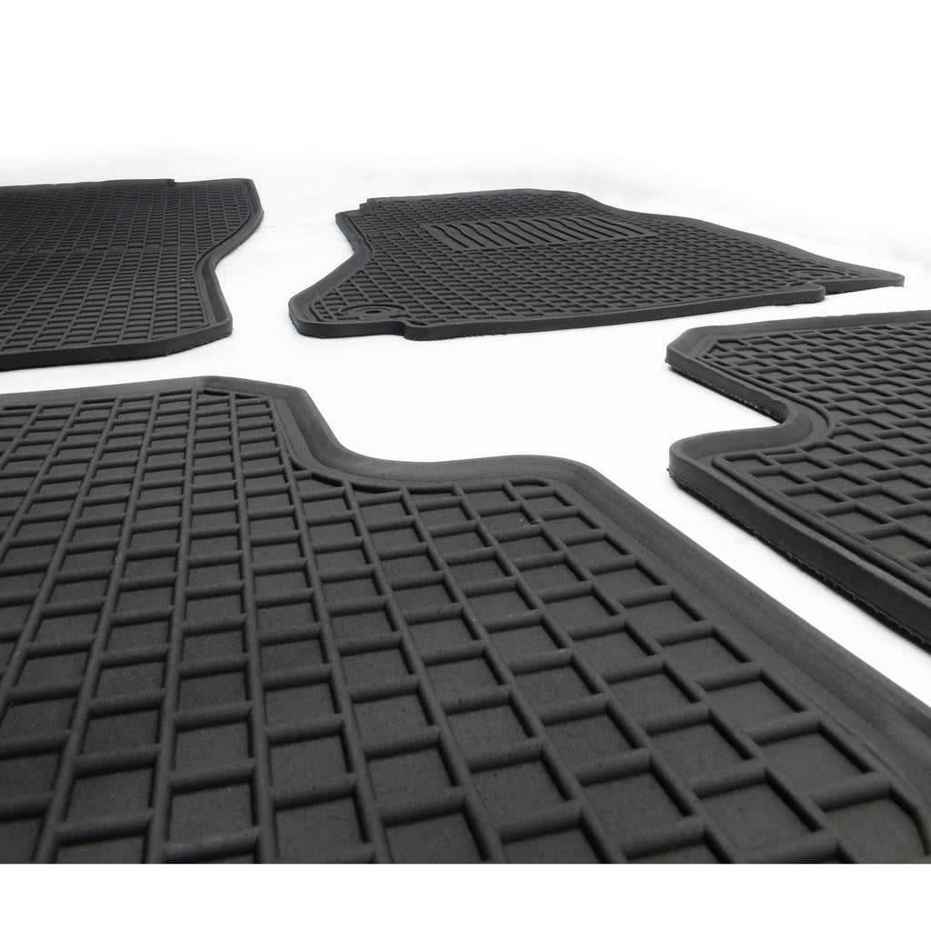 Audi A4 B9 201621 Tailored fit Rubber Floor Mats Tray Set Heavy Duty