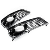 Audi A5 B8 S-Line & S5 08-12 Honeycomb Fog Light Grilles Covers