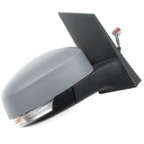 Ford Focus mk2 2008-11 Full Complete Door Wing Mirror Right Drivers Side Primed Cover
