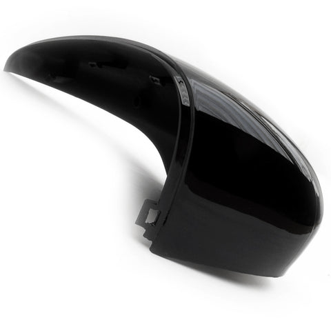 Shadow Black Gloss Left Door Wing Mirror Cover Cap Ford Fiesta mk7 2008-2017