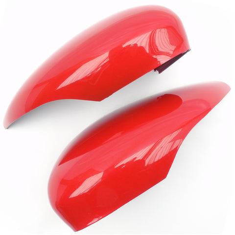 Ford Fiesta mk7 Race Red Wing Mirror Covers Caps Pair