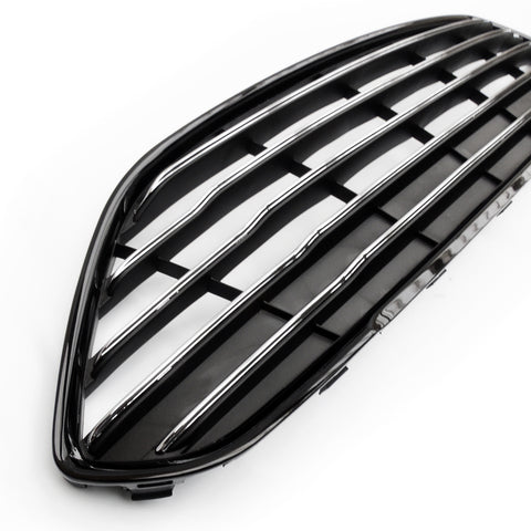 Ford Fiesta mk7 Facelift 2013-2017 Gloss Black & Chrome Front Grille