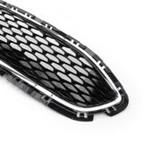 Ford Fiesta mk8 2017> Front Bumper Mesh Grille Black & Chrome