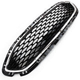 Ford Fiesta mk8 2017> Front Bumper Mesh Grille Black & Chrome