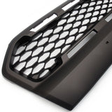 Honeycomb Mesh Raptor Style Matt Black Front Grille for Ford Ranger 2015-2020