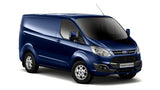 Ford Transit Custom Van Rear Bumper Protector Cover Brushed Stainless Steel