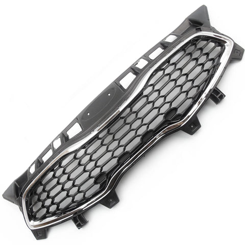 Kia Ceed 2012 - 2016  Front Bumper Grille Gloss Black & Chrome
