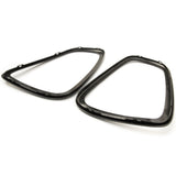 Gloss Black Rear Light Surrounds Covers for Mini R55 R56 R57 R58 R59