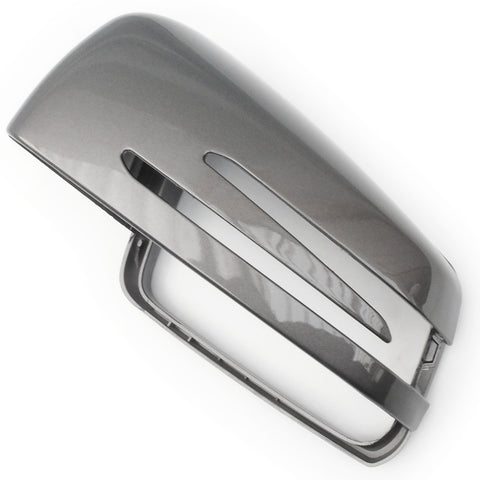 Mountain Grey Wing Mirror Cover Left Passenger Side for Mercedes A B C E S CLA GLA