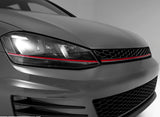 VW Golf mk7 Badgeless GTI Style Honeycomb Front Bumper Grille