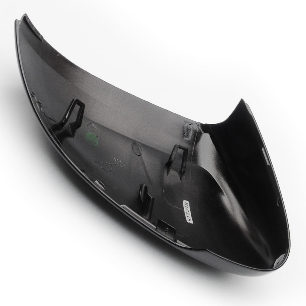 VW Passat B8 Deep Black Door Wing Mirror Cover Left Passenger Side