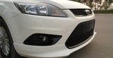 Ford Focus Gloss Black Honeycomb Front Bumper Grilles & Fog Lights