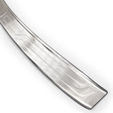 Volvo XC60 2017-2024 Rear Bumper Protector Guard Brushed Metal