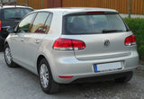 VW Golf mk6 2009-12 Rear Bumper Red Reflector Left Passenger side