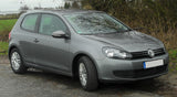 VW Golf mk6 United Grey Wing Mirror Covers Caps Pair Left & Right Drivers Side