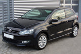 VW Polo 6r mk5 Full Complete Wing Mirror Left Passenger Side Deep Black LC9X
