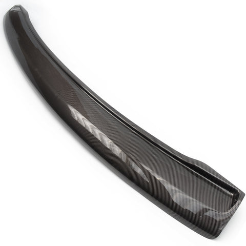 VW Caddy Carbon Fibre Effect Rear Bumper Protector Guard 2004-2014