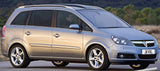 Vauxhall Zafira B Door Wing Mirror Covers Caps Pair Left & Right Side primed